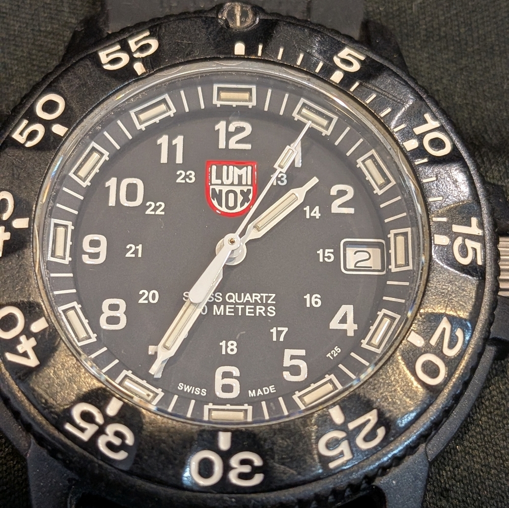 Luminox Black Quartz Watch